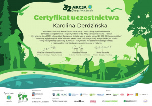 Certyfikaty 32. Akcji Sprzątanie świata - Polska