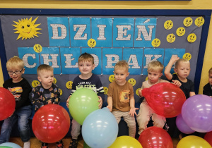 „Razem jest fajnie” – budujemy relacje i świętujemy Dzień Chłopca – grupa I