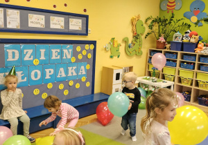 „Razem jest fajnie” – budujemy relacje i świętujemy Dzień Chłopca – grupa I