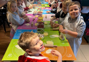 "Pizza Party"- warsztaty z robienia Pizzy gr.VI