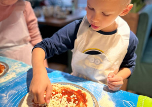 "Pizza Party"- warsztaty z robienia Pizzy gr.VI