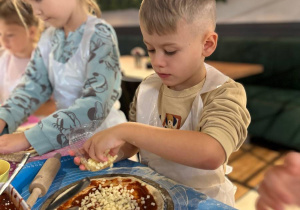 "Pizza Party"- warsztaty z robienia Pizzy gr.VI