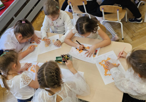„Na polanie w lesie” - jesienne kodowanie w grupie IV