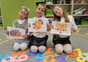 „Na polanie w lesie” - jesienne kodowanie w grupie IV