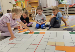 „Na polanie w lesie” - jesienne kodowanie w grupie IV