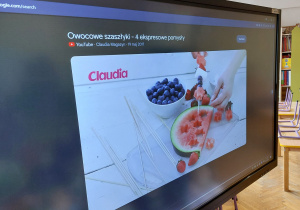Owocowe szaszłyki - grupa V