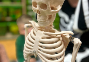 "Wesoły Kostek"- spotkanie z rehabilitantką gr.VI