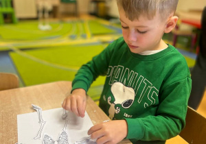 "Wesoły Kostek"- spotkanie z rehabilitantką gr.VI