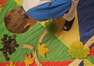 „Dotykam, słucham, czuję – jesień”