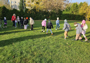 „Kijki w małych rączkach” – Nordic Walking dla przedszkolaków – gr. IV