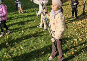 „Kijki w małych rączkach” – Nordic Walking dla przedszkolaków – gr. IV