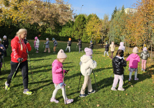 „Kijki w małych rączkach” – Nordic Walking dla przedszkolaków – gr. IV