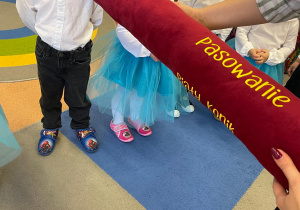 Pasowanie na Przedszkolaka w grupie IX