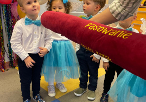 Pasowanie na Przedszkolaka w grupie IX