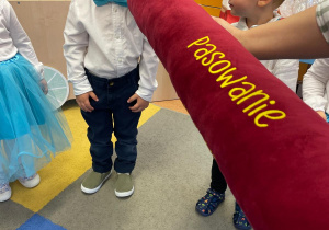 Pasowanie na Przedszkolaka w grupie IX