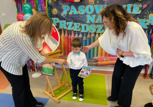 Pasowanie na Przedszkolaka w grupie IX