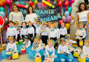 Pasowanie na Przedszkolaka w grupie IX
