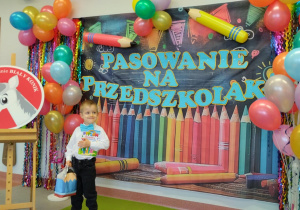 Pasowanie na Przedszkolaka w grupie IX