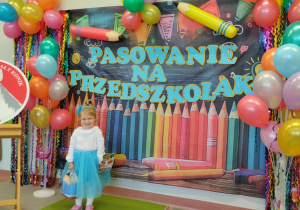 Pasowanie na Przedszkolaka w grupie IX