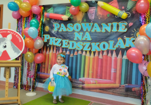 Pasowanie na Przedszkolaka w grupie IX