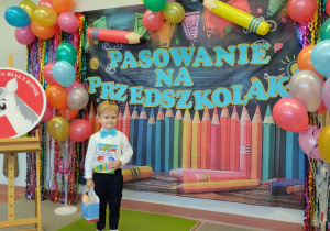Pasowanie na Przedszkolaka w grupie IX