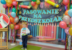 Pasowanie na Przedszkolaka w grupie IX