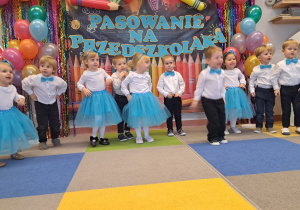 Pasowanie na Przedszkolaka w grupie IX