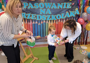 Pasowanie na Przedszkolaka w grupie IX