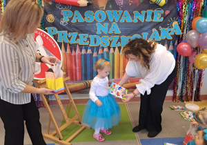 Pasowanie na Przedszkolaka w grupie IX