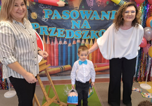 Pasowanie na Przedszkolaka w grupie IX