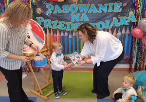 Pasowanie na Przedszkolaka w grupie IX