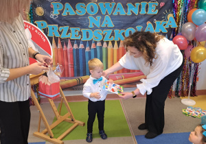 Pasowanie na Przedszkolaka w grupie IX