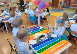 Pasowanie na Przedszkolaka w grupie IX