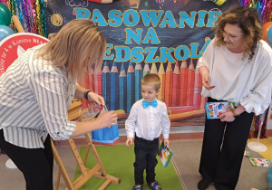 Pasowanie na Przedszkolaka w grupie IX