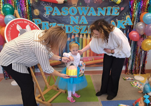 Pasowanie na Przedszkolaka w grupie IX