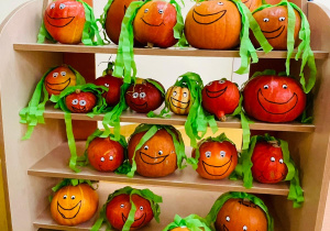 Dzień Dyni - zajęcia koleżeńskie w gr. XI i XII