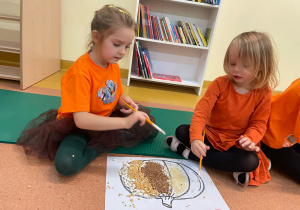 Dzień Dyni - zajęcia koleżeńskie w gr. XI i XII