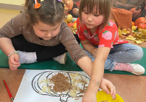 Dzień Dyni - zajęcia koleżeńskie w gr. XI i XII