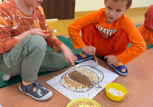 Dzień Dyni - zajęcia koleżeńskie w gr. XI i XII