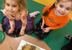 Dzień Dyni - zajęcia koleżeńskie w gr. XI i XII