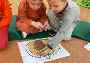 Dzień Dyni - zajęcia koleżeńskie w gr. XI i XII