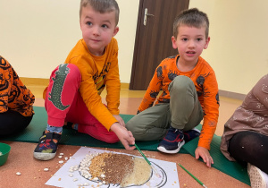 Dzień Dyni - zajęcia koleżeńskie w gr. XI i XII