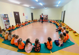 Dzień Dyni - zajęcia koleżeńskie w gr. XI i XII