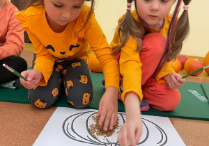 Dzień Dyni - zajęcia koleżeńskie w gr. XI i XII