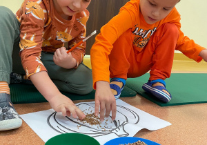 Dzień Dyni - zajęcia koleżeńskie w gr. XI i XII