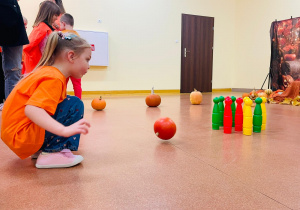 Dzień Dyni - zajęcia koleżeńskie w gr. XI i XII