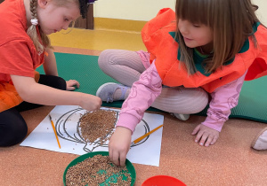 Dzień Dyni - zajęcia koleżeńskie w gr. XI i XII