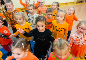 Dzień Dyni - zajęcia koleżeńskie w gr. XI i XII