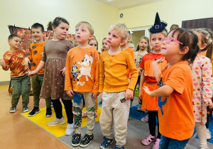 Dzień Dyni - zajęcia koleżeńskie w gr. XI i XII