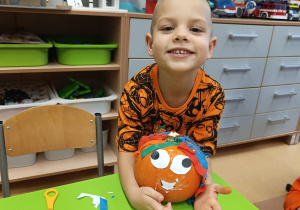 Dzień Dyni - zajęcia koleżeńskie w gr. XI i XII